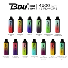 Bou Soft 4500 Puffs Box Of 10 Disposable Vapes